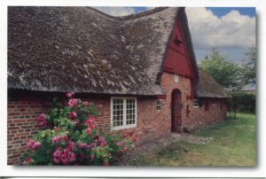 Eine Serie Friesenhäuser - Friesenmuseum Wyk auf Föhr Haus.