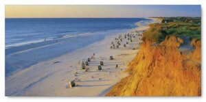 Ein Bild von SYLTPANORAMA - Rotes Kliff / Kampen mit Rotes Kliff im Hintergrund.