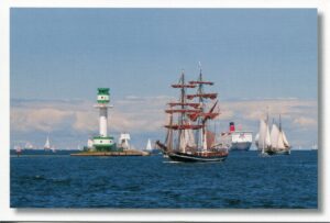 Ein Leuchtturm in Schleswig-Holstein - Kiel.