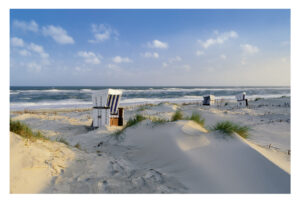 Beschreibung: Sanddünen am Strand - Trauminsel - Meer erleben.